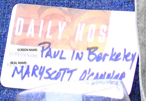 Paul in Berkeleys Nametag
