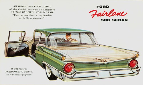 1959 Ford Fairlane 500 Sedan Australia 