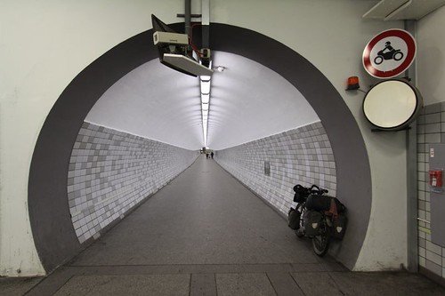 Tunnel under the Kiel Canal...