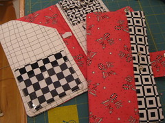 two passport wallets for my Quilt Diva friends