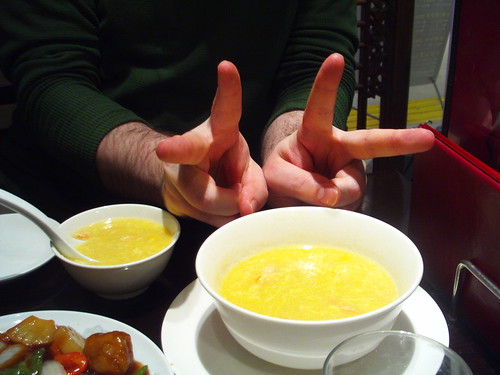 Crab & corn soup