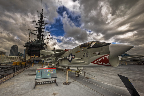 F-8 Crusader, USS Midway