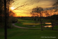 Rush Creek Golf Course: Sunset in Golfer's Paradise