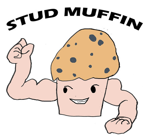  body builder cartoon comic drawing flex male muscles stud muffin 
