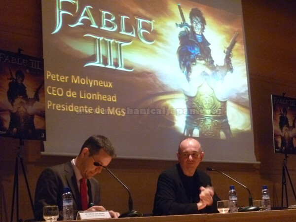 [Evento] Presentación de Fable III por Peter Molyneux en el Salon del Manga de Barcelona 2010