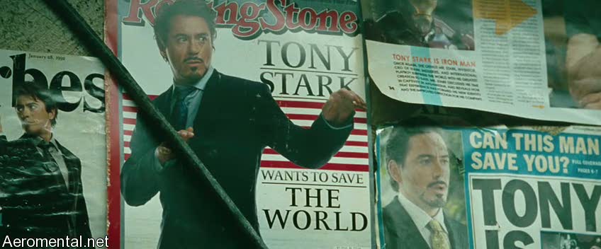 Iron Man 2 Trailer 2 newspapers