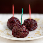 Cranberry-Red Wine Meatballs