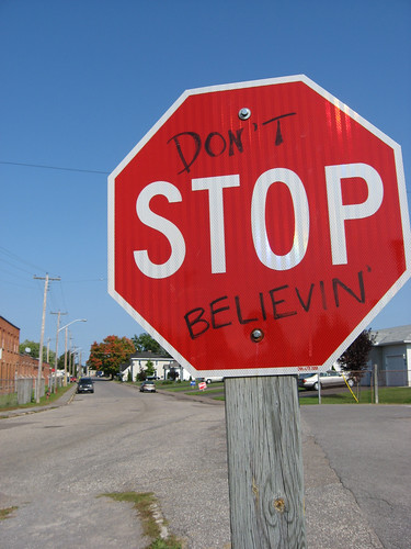 Don't stop believin'