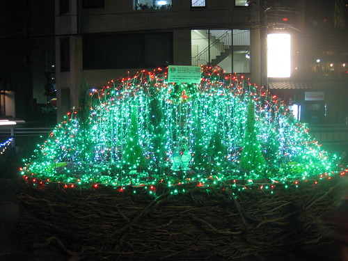 Christmas Illumination in Okayama, 2009