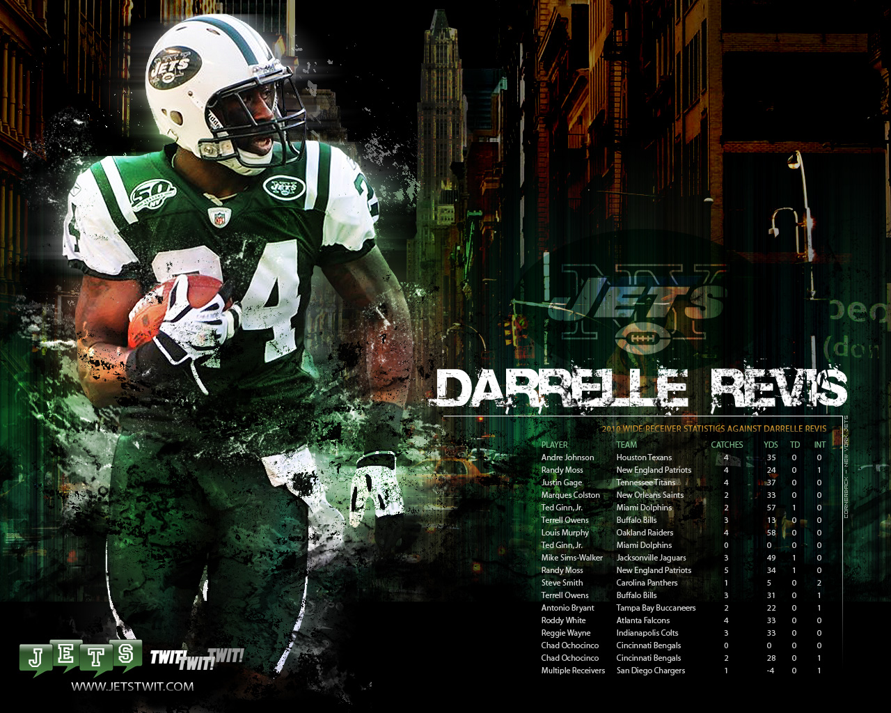 Jets Twit: Darrelle Revis - New York Jets - Wallpaper - a photo on ...