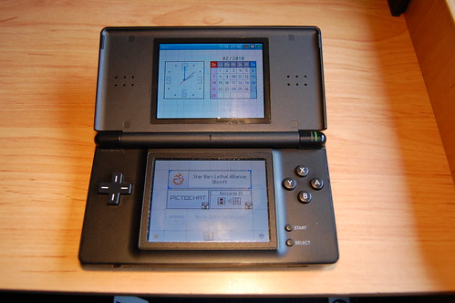 Nintendo DS interior