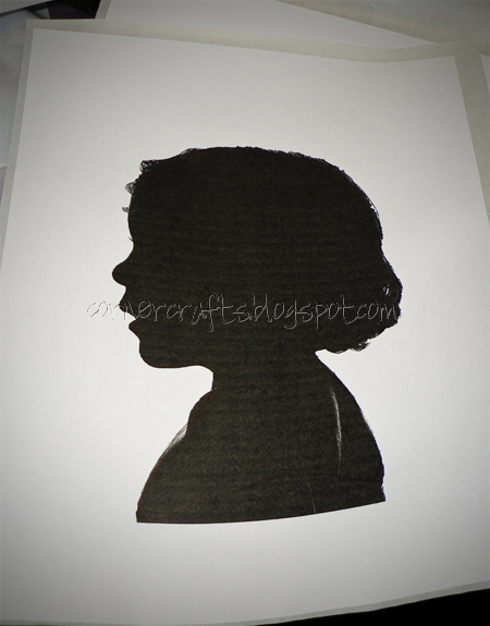 silhouette canvas picture 