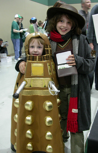 Dr. Who and a Dalek at Emerald City ComiCon