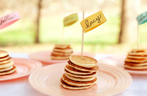 Easter Brunch Mini Pancakes