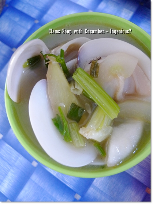 Clams in Soup with Cucumber2
