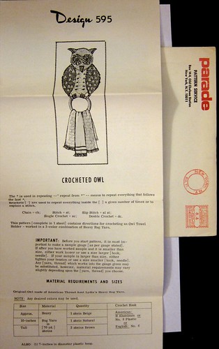 Mail Order Crochet Pattern Design 595