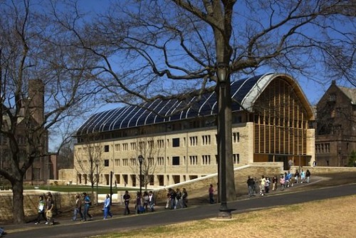 Kroon Hall, Yale U., by Hopkins Architects and Centerbrook Architects (via Fast Company)