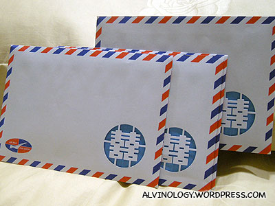 How the assembled card and envelop will look