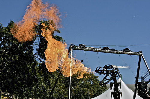 Fire-Breathing Mechanical Dragon