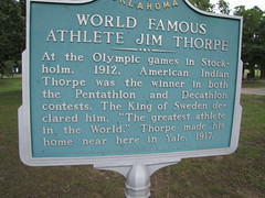 World Famous Athlete Jim Thorpe