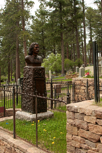 Wild Bill Grave on Mt Moriah, Deadwood, SD