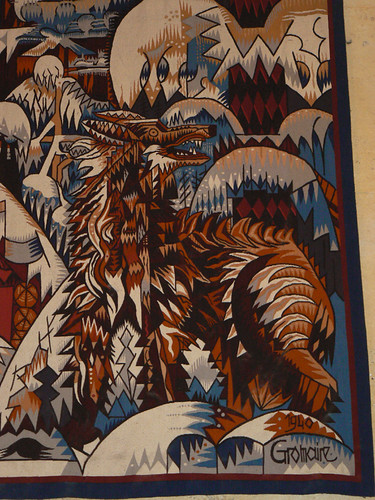 Tapestry Detail, French Embassy, Ottawa