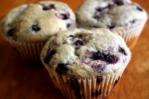 Egg-Free Blueberry Muffins