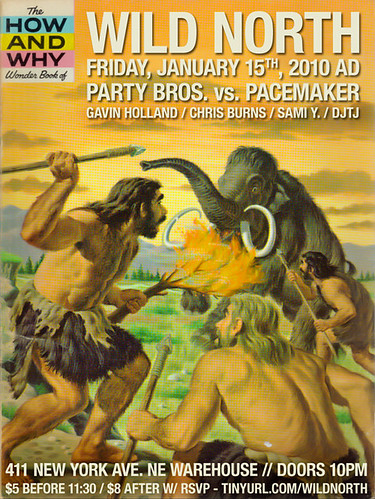 WILD NORTH warehouse party ft. PARTY BROS v. PACEMAKER 1/15 by gavinholland.