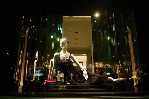 Vitrine Dior - Paris décembre 2009