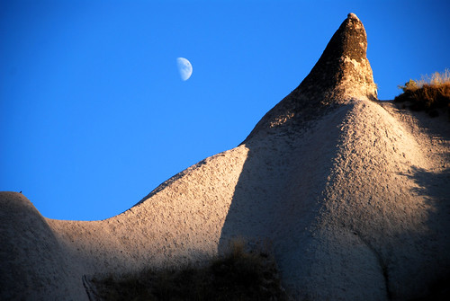 moonrise over cappadocia