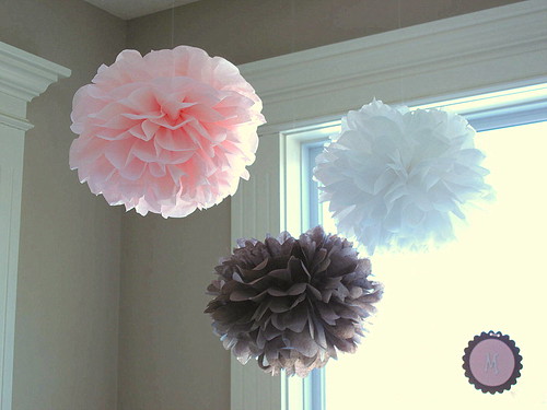 The Sweet Life: Homemade Baby Shower Decorations