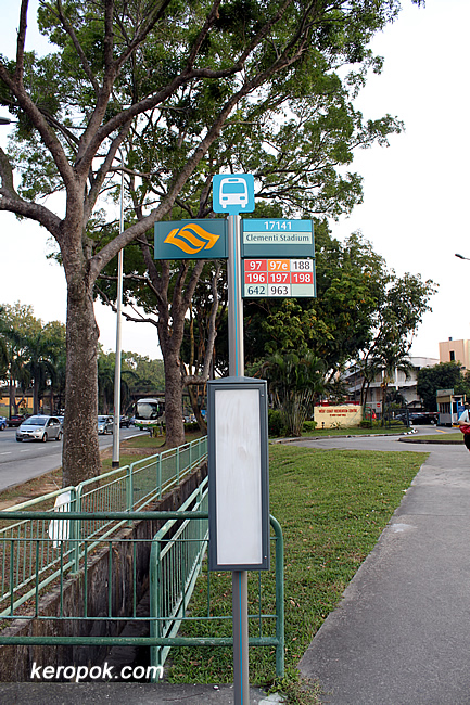 Bus Stop Sign Poles