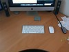 Apple Wireless Keyboard and Magic Mouse.