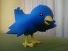 3D Twitter bird