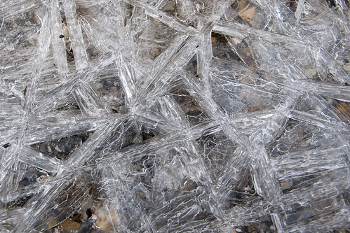 Geometric Ice Crystals Photograph Well