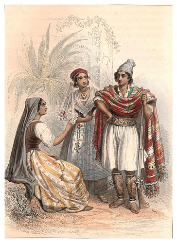 033-Vestimentas de Benicarlo-Cartagena-Orihuela-Voyage pittoresque en Espagne et en Portugal 1852- Emile Bégin