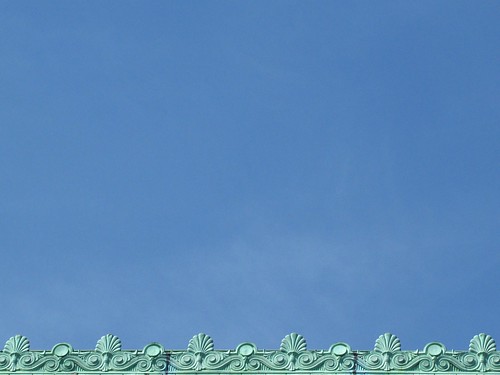 Blue Sky and Copper Detail