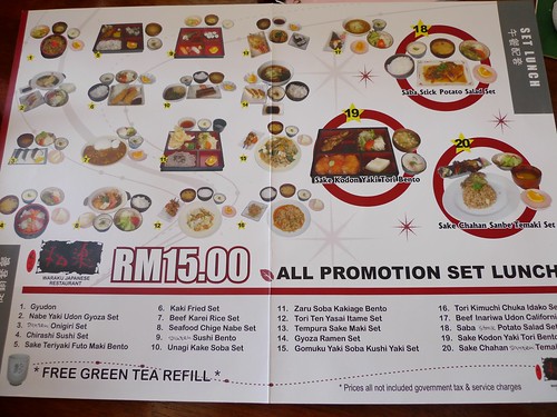 RM15 Set Lunch Promotion