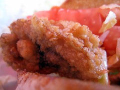 thisrty dog tavern - oysters from a poboy