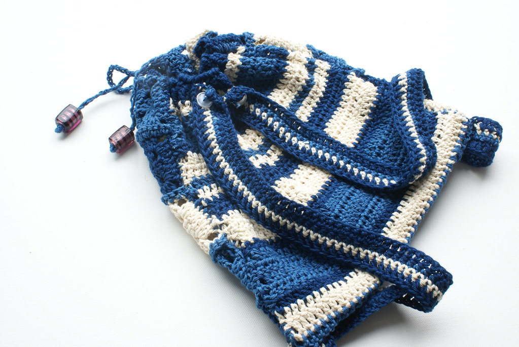 Crochet rucksack