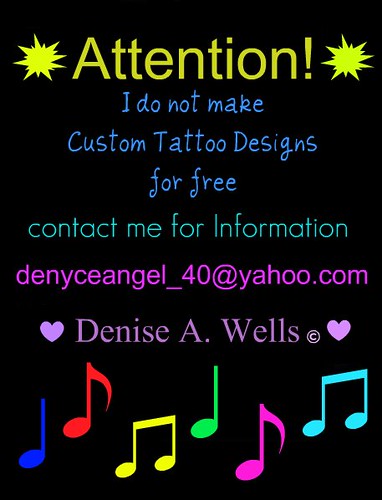  Denise A. Wells on designing tattoos 