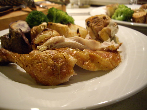 Lemon Roast Chicken with Vegetables