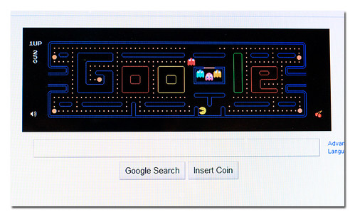 Google gets Pac Man Fever!
