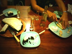 A guinness cake and cheese!