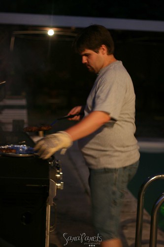 Grilling with David