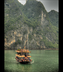 Junk Boat on Halong Bay