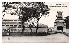 HANOI CITADELLE 1946 - DIRECTION DE L'ARTILLERIE (Sở chỉ huy Pháo Binh)