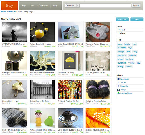 Etsy feature 10/28/10