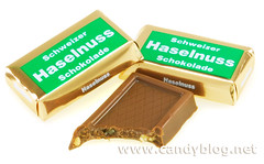 Chocolate Swiss Haselnuss Chocolate Squares