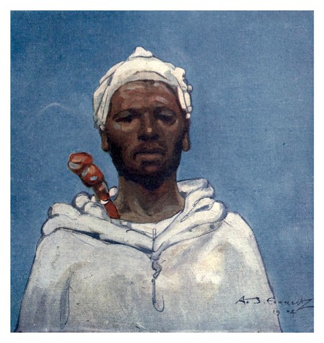 042-Un campesino marroqui-Morocco 1904- Ilustraciones de A.S. Forrest